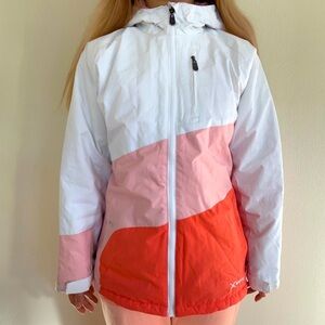 Arctix Frost Ski Snowboard 5K Insulated Jacket White Youth Size Large (10-12)